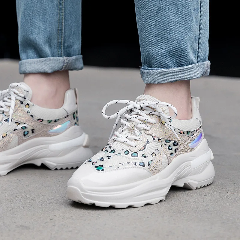 Женская обувь на массивной платформе zapatos de mujer Новинка весны 2019 chaussures femme в стиле