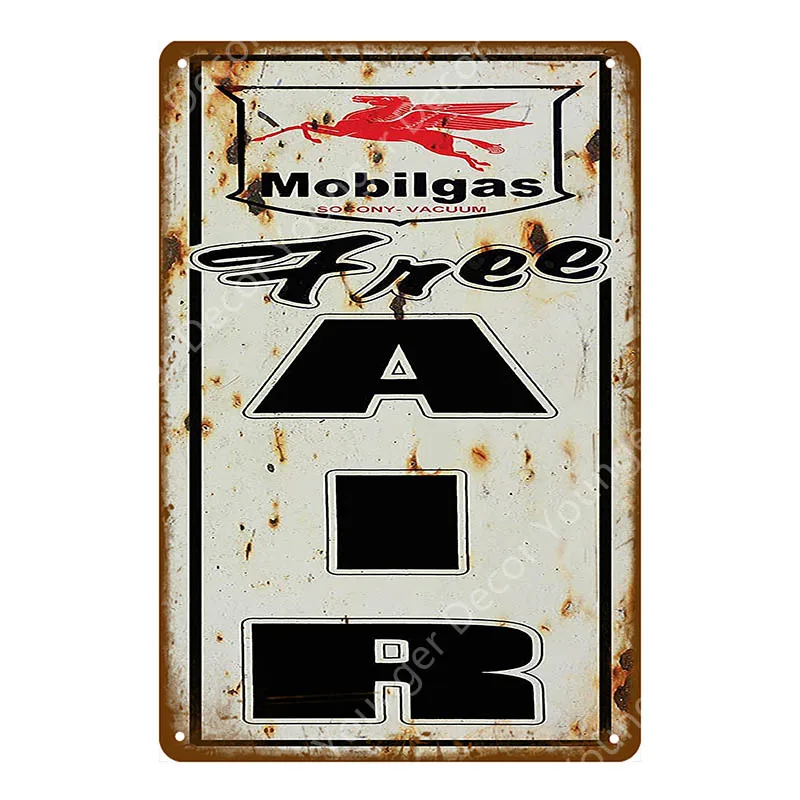 YD6595G Mobil Racing масло металлические знаки мобильное масло мобильный газ ВИНТАЖНЫЙ ПЛАКАТ для паба бар автомобиля гаража АЗС Декор стены дощечки с рисунком - Цвет: YD6595G