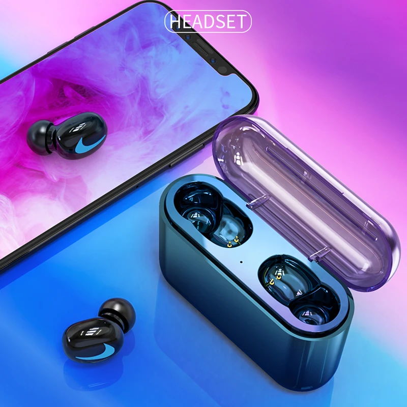 Беспроводные наушники Bluetooth Игровая гарнитура Tws Спортивные Водонепроницаемые