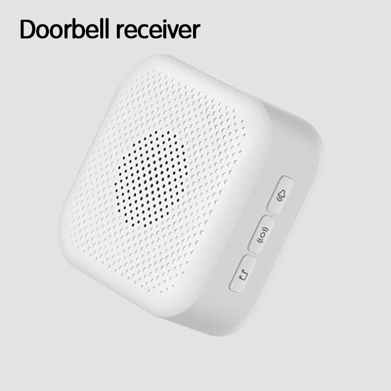 Xiaomi Zero AI распознавание лица ИК Ночное Видение 720P видео дверной звонок набор обнаружения движения SMS Push домофон облачная система хранения - Цвет: Receiver