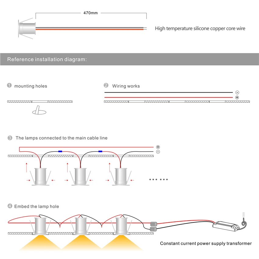 Водонепроницаемые светодиодные мини светильники 9 шт. уличные декоративные 1 Вт