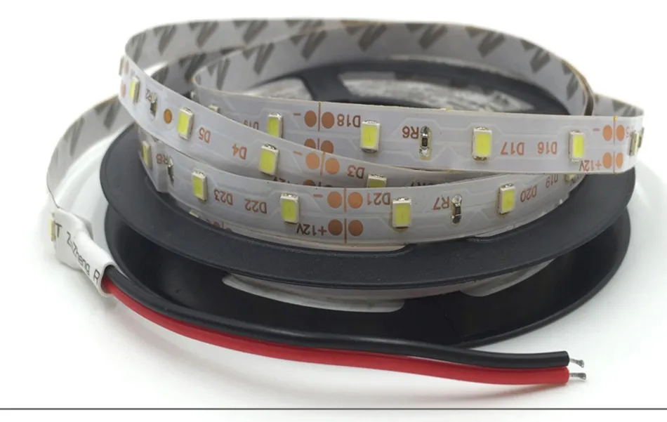 RGB Светодиодная лента светильник SMD 2835 5 м Водонепроницаемая RGB лента 12В лента Диодная Светодиодная лента s светильник Гибкая полоса лампа ИК wifi контроллер