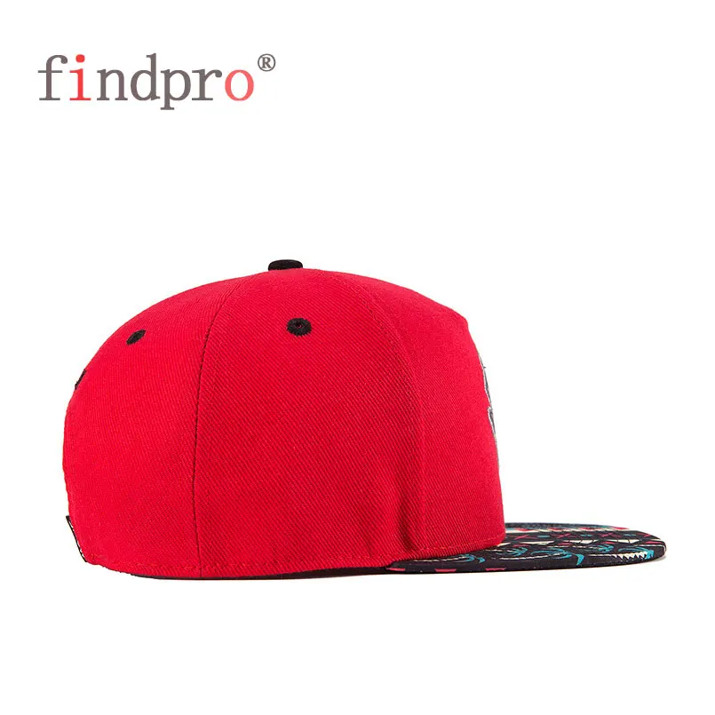 Бренд Findpro кепка красная черная snapback для мужчин и женщин взрослых спортивные
