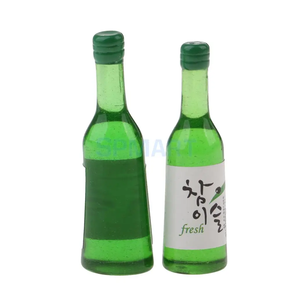 MagiDeal 5 шт. 1/12 масштаб Shochu бутылки модели продуктов для кукольного домика кухни