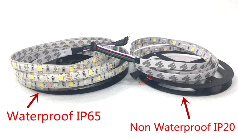 60 светодиодный/м 20 м WiFi Светодиодная лента SMD 5050 водонепроницаемый DC12V RGBWW RGBW светодиодный светильник гибкая лента Диодная лента 15 м с контроллером+ Мощность
