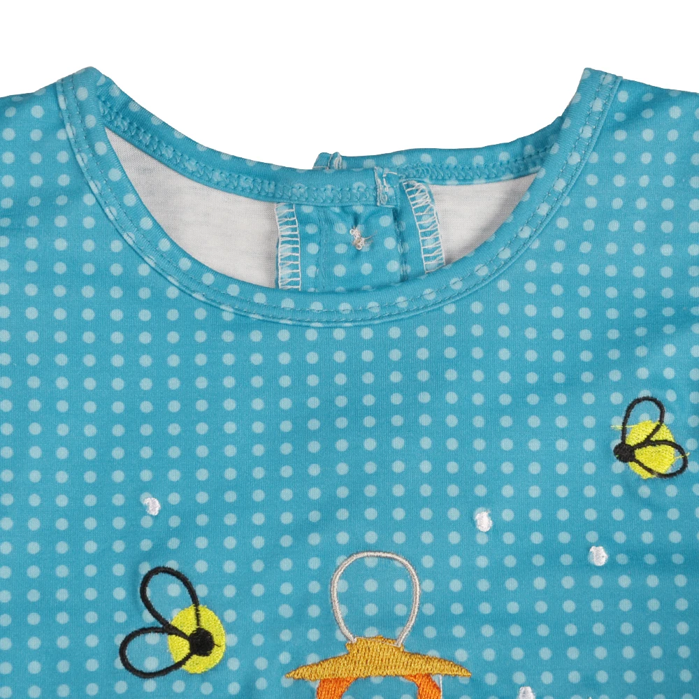 Комбинезон для девочки летняя одежда девочек с вышивкой пчелы CONICE NINI комбинезоны