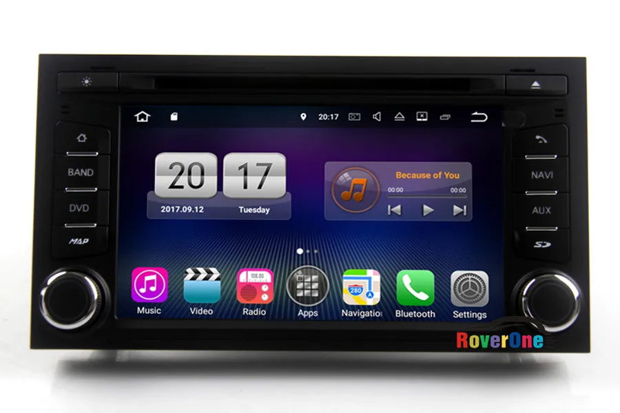 Roverone Android 7.1 автомобиль Радио DVD GPS для сиденья Леон 2013 + 4 ядра сенсорный