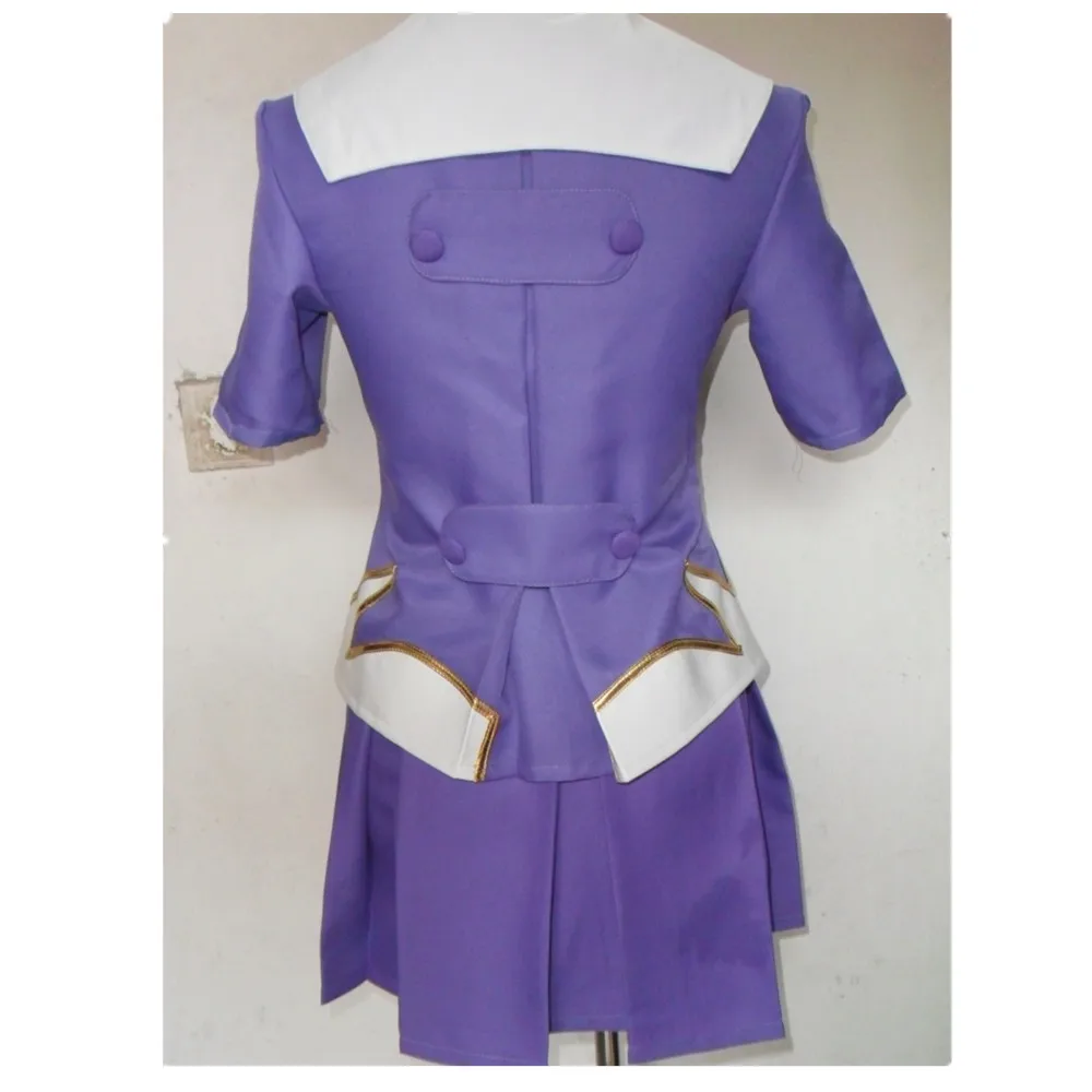 RainbowCos0 Cosplay Costume Mirai Nikki Future Diary Gasai Yuno Sailor Uniform Top Skit Game Anime Halloween | Тематическая одежда