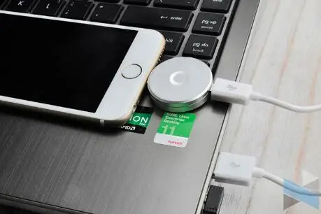 Silver Г. Otg круг металлический для мобильного телефона apple usb флэш-накопитель 8 ГБ 16 ГБ 32 ГБ 64 ГБ для iphone ipad компьютер двойной usb флэш-диск - Цвет: Silver