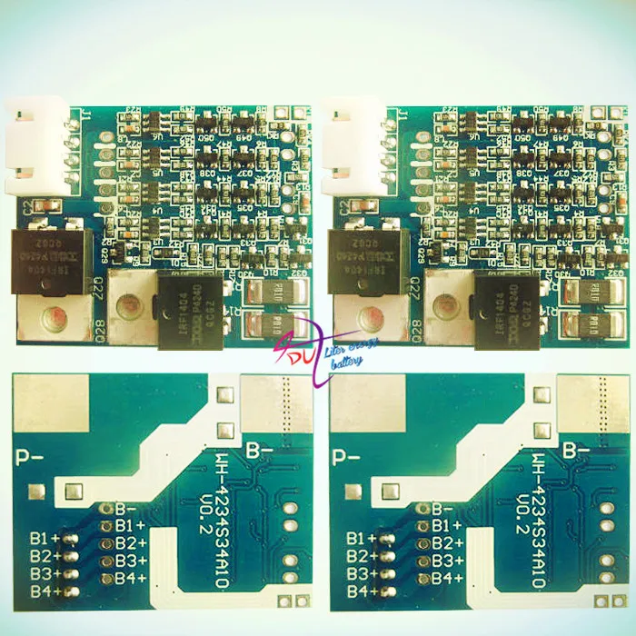 4 серии 12А литиевая батарея integrated circuit 16.8 В 14.8 электрический инструмент схема