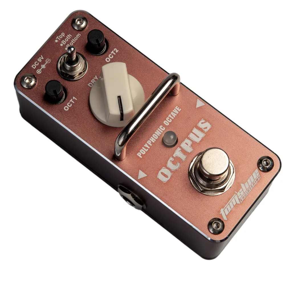 Арома AOS 3 педаль для гитары полифоническая Октава эффектов электрогитары мини