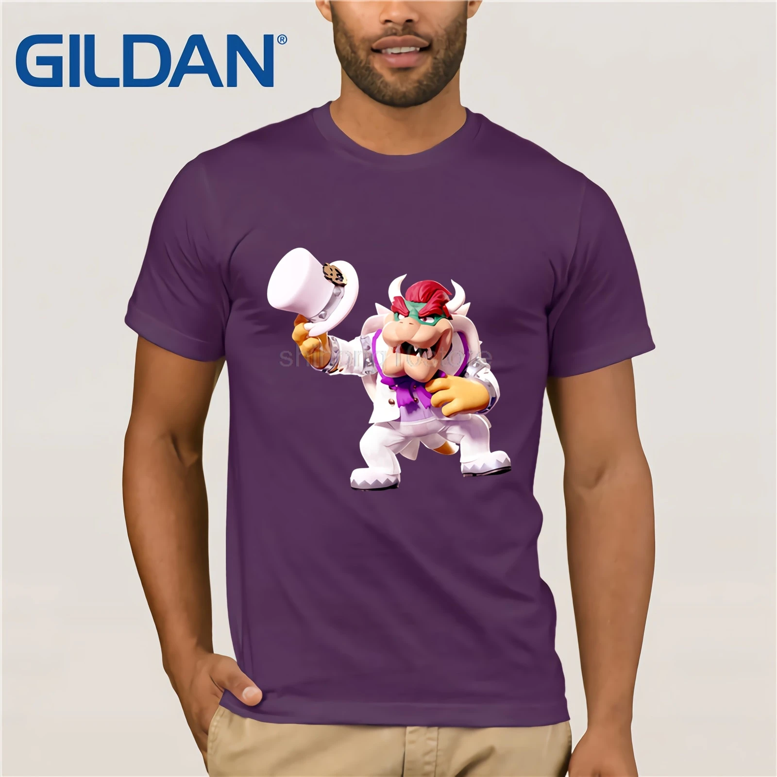 Горячая игра персонаж Cappy Goomba Марио черепаха Got Swagger Мужская хлопковая футболка