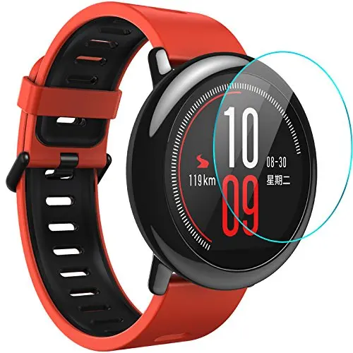 2.5D9H Защитная пленка для экрана Xiaomi Huami Amazfit Pace спортивные Смарт-часы Премиум прозрачная защитная пленка из закаленного стекла