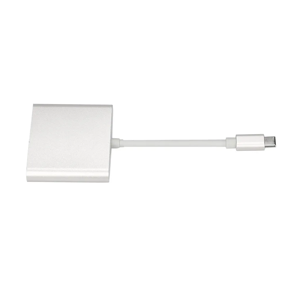 Новый Тип C к 4K HDMI USB 3 0 зарядный концентратор адаптер USB-C 1 конвертер для Macbook