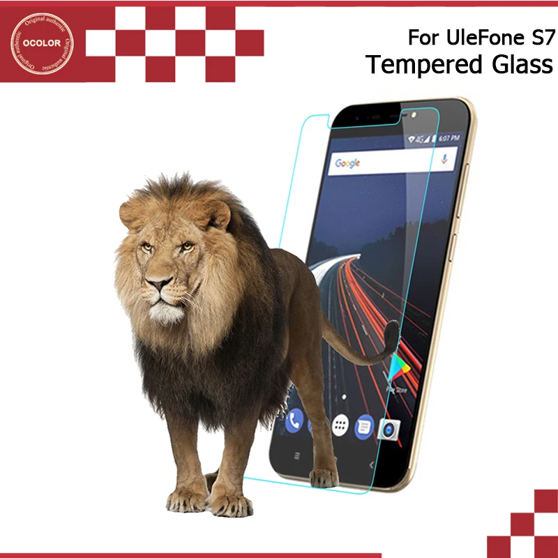 Ocolor для UleFone S7 закаленное Стекло ультратонкая защитная пленка на переднее стекло