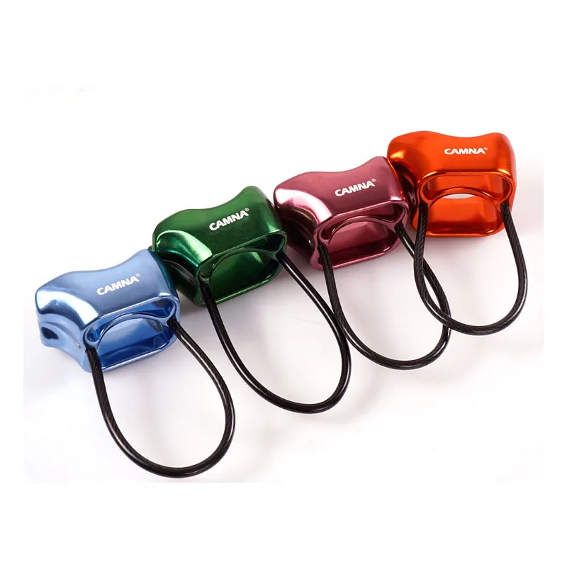P33 ATC Escalade Descender Guard скалолазание двойной слот Веревка Защита доступа Belay