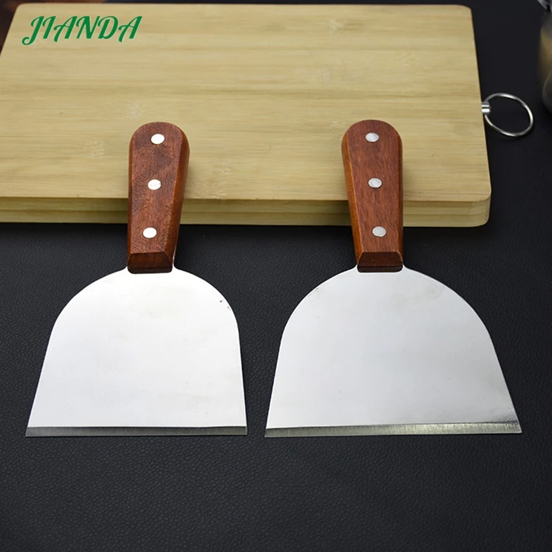 JIANDA 2 шт./компл. для пиццы из нержавеющей стали Круглый Шпатель торта круглая