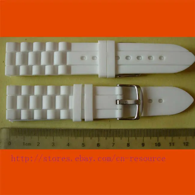 1x22 мм силиконовый ремешок для часов белый #11|watch band|watch band whitewatch watch |