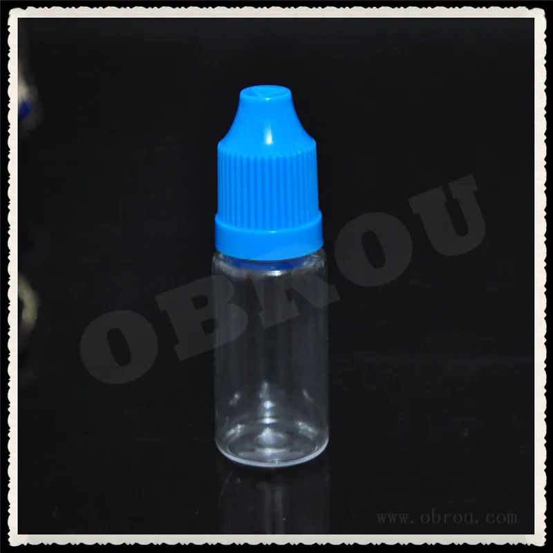 Бесплатная доставка 200 шт. 10 мл eliquid бутылки Ясно ПЭТ флакон капельница ejuice