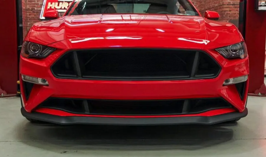 Подходит для FORD mustang 2018 AMPP Grille2018 2 3 5.0L гриль из углеродного волокна гоночных