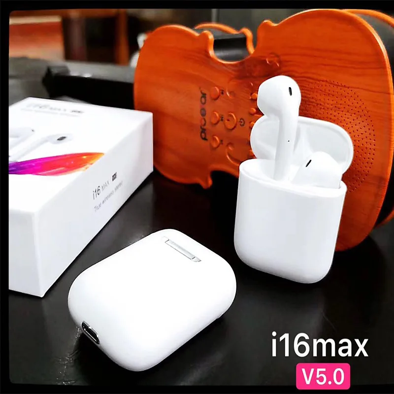 Pop up оригинальный i16 MAX СПЦ 1:1 воздуха мини Беспроводной Bluetooth 5 0 тяжелый бас спорт