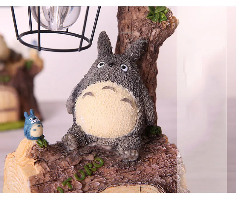 Милый ночник Totoro из смолы, Детская лампа, ночник, ночник, светодиодный светильник, детская комната, C9XQ3Z