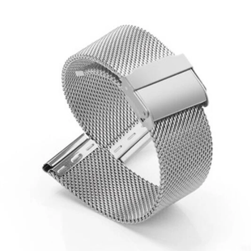 Ремешок для часов NIBOSI из натуральной кожи ремешок нержавеющей стали Золотой