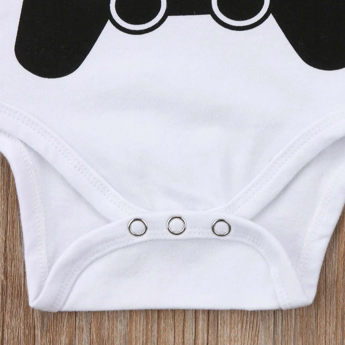 Pudcoco из хлопка для малышей маленьких мальчиков трико девочек короткий рукав с