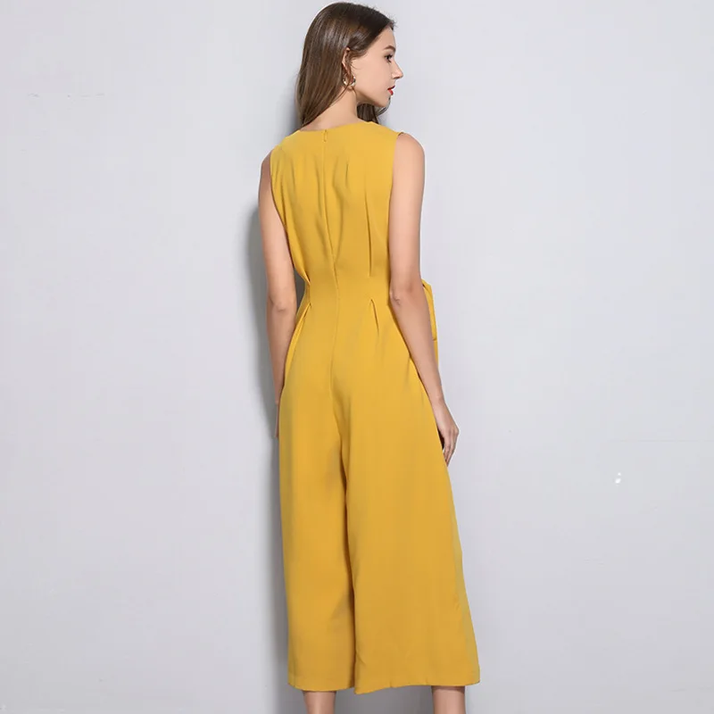 Новинка 2019 модная женская одежда с высокой талией темпераментные тонкие карманы