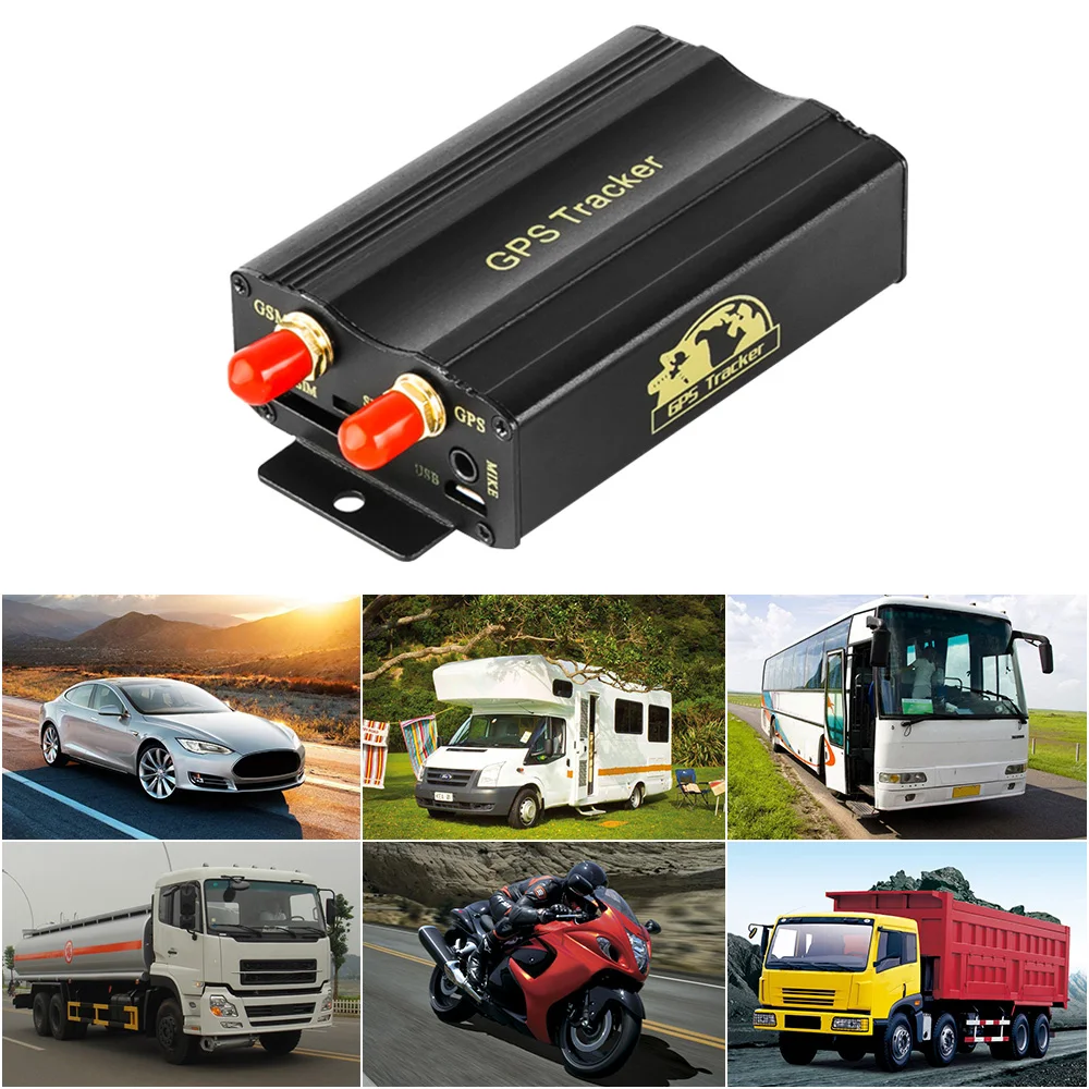 TK103B GPS SMS GPRS трекер удаленный мониторинг Скрытая сигнализация топливная