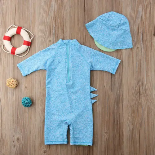 2018 новые летние детские 3D ромперы с динозаврами для маленьких мальчиков и