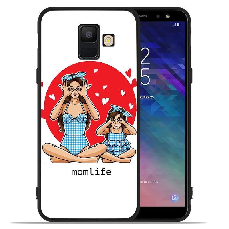 H1424 Роскошные для малыша и мамы; queen Woman king для samsung Galaxy A9 A8 A7 A6 A5 A3 J3 J4 J5 J6 J8 плюс чехол для телефона чехол Coque Etui - Цвет: H1424