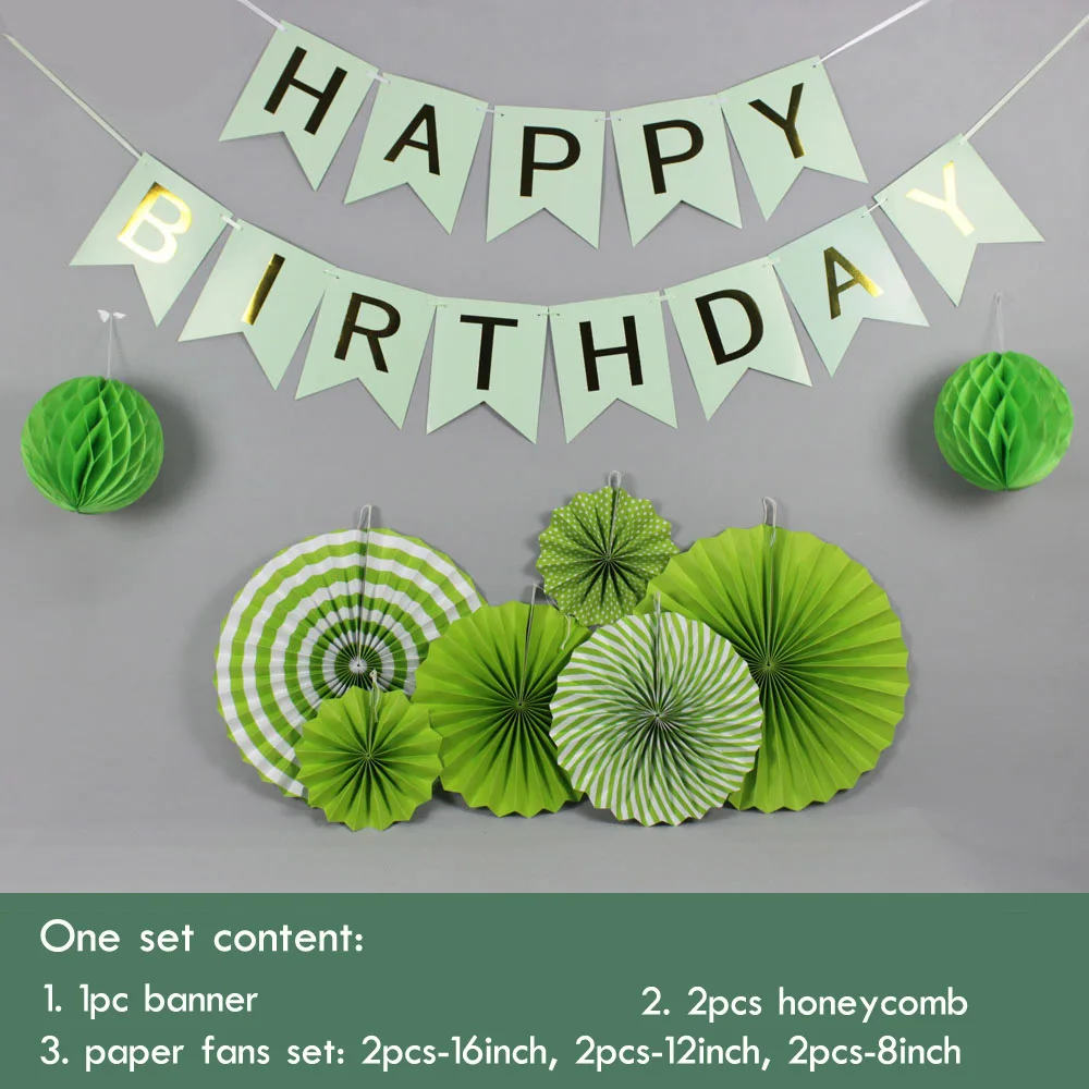 Набор бумажных вееров 9 шт./компл. разные размеры|honeycomb decoration|honeycomb fanshoneycomb party