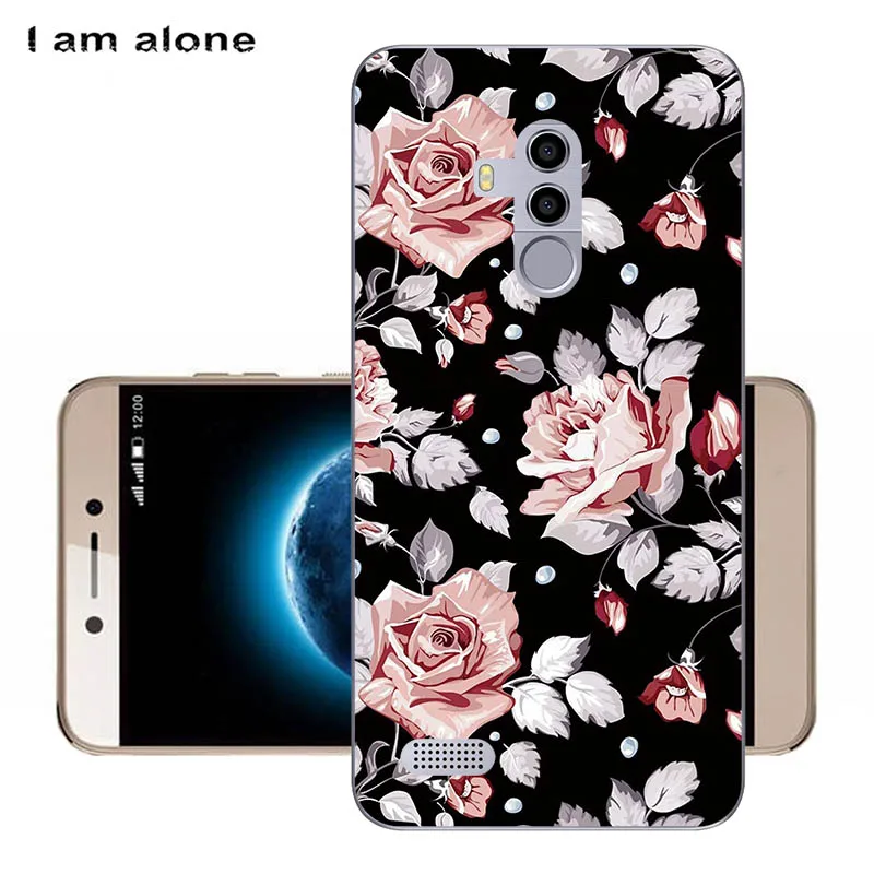 Solf TPU HH16 Чехол для телефона I am alone для Leagoo T8s 5,5 дюйма, мягкий ТПУ мобильный Модный чехол с мультяшным принтом для Leagoo T8s, сумки - Цвет: Solf TPU HH16