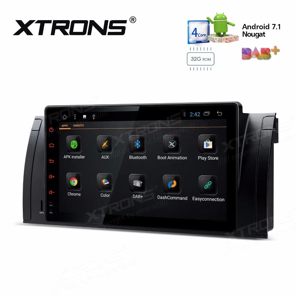 Автомобильная Мультимедийная система с 9 дюймовым дисплеем ОЗУ 2 Гб ПЗУ 32 ГБ Android 7