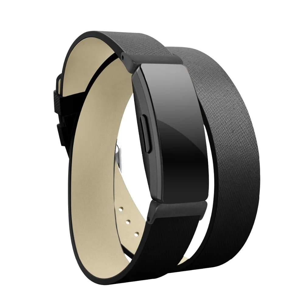 Сменный ремешок из натуральной кожи, Браслет для Fitbit inspire/inspire HR sport, Смарт-часы, аксессуары для женщин