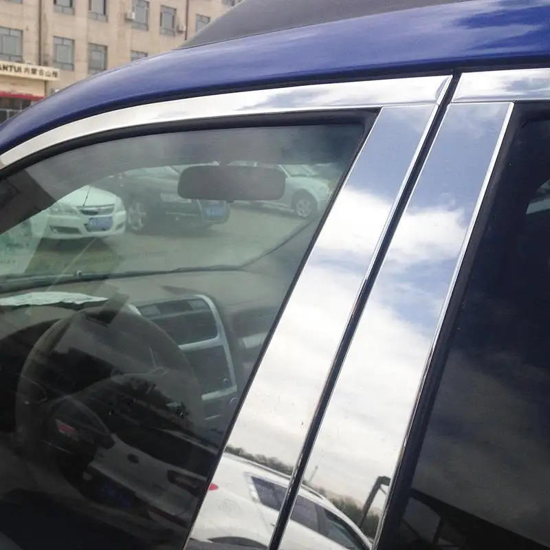 Окно автомобиля хром модифицированный автомобильный Стайлинг протектора яркие