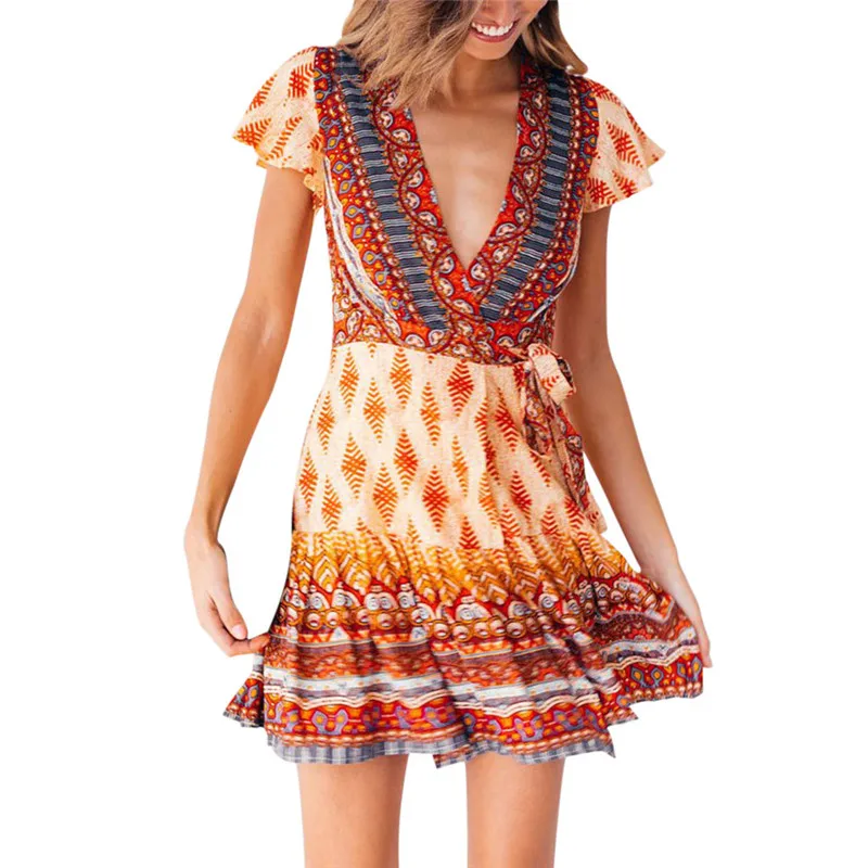 DORVIVON летнее женское платье трапециевидной формы повседневное винтажное с