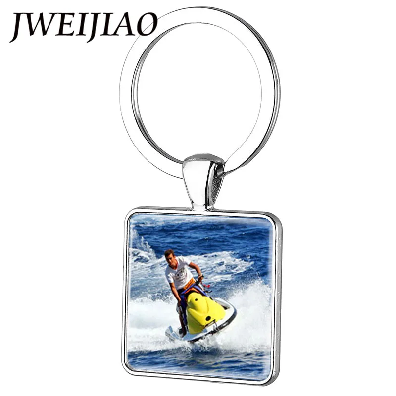 Брелок для ключей JWEIJIAO FQ55 водных видов спорта лодки и Гидроцикла|ring keychain|keychain menkey