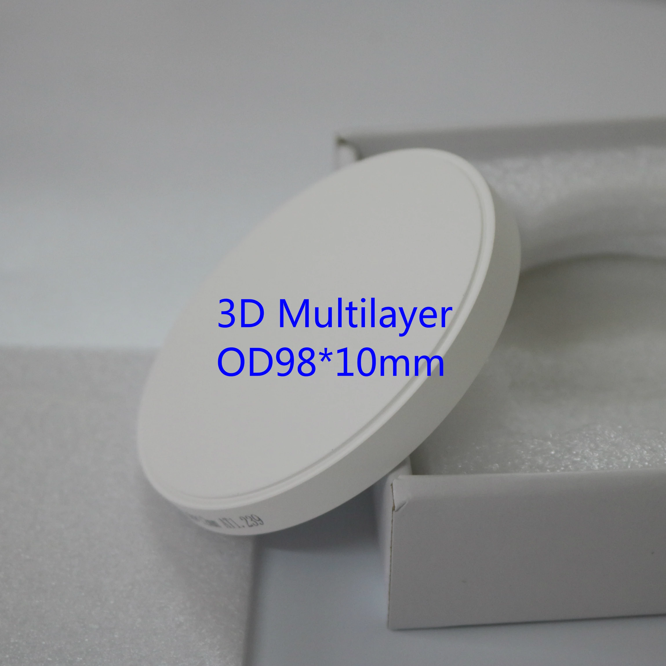 Стоматологическая лаборатория 3D многослойный циркониевый блок циркониевая