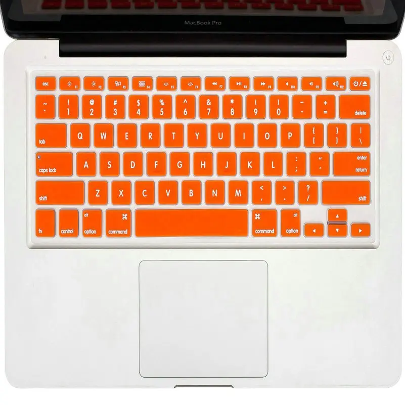 Английская Силиконовая Клавиатура США чехол Алфавит щит для Apple Macbook Air Pro Retina 13
