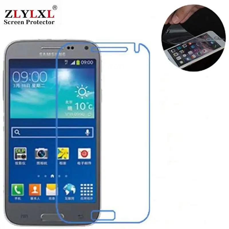HD мягкая пленка для Samsung Galaxy Core Max G5108Q G3858 G5700 G6100 Grand 2 G7106 G7200 G7108 Защитная