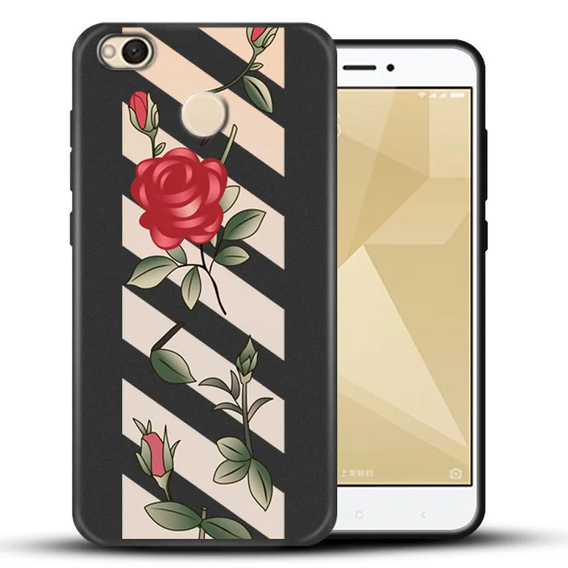 Shockproof Armor Cartoon Print Case for Xiaomi Redmi 4X Cover Soft TPU Silicone Coque Pro Luxury Fundas |
