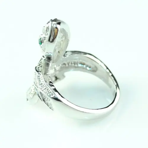 Хип хоп античное кольцо в стиле стимпанк змеи питона для мужчин ювелирные