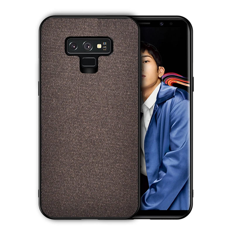 Cloth Texture Soft case For Samsung Galaxy Note 9 8 Case Luxury Ultra-thin Silicone TPU Phone Cases A6 Plus |