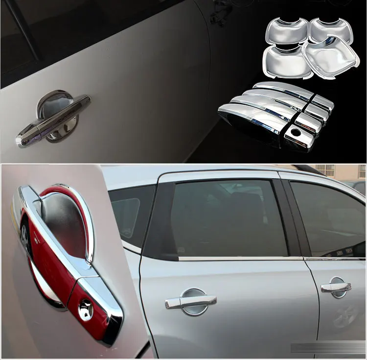 Хромированные покрытия для дверных ручек Chevrolet модель Holden Trax Opel Vauxhall Mokka