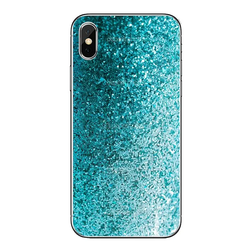 Мягкий Силиконовый ТПУ чехол для iPod Touch iPhone 4 4S 5 5S 5C SE 6 6S 7 8 X XR XS Plus MAX бирюзовый
