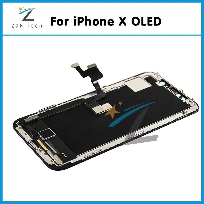 1 шт. высококачественный ЖК-дисплей для iPhone X гибкий жесткий OLED экран AMOLED замена