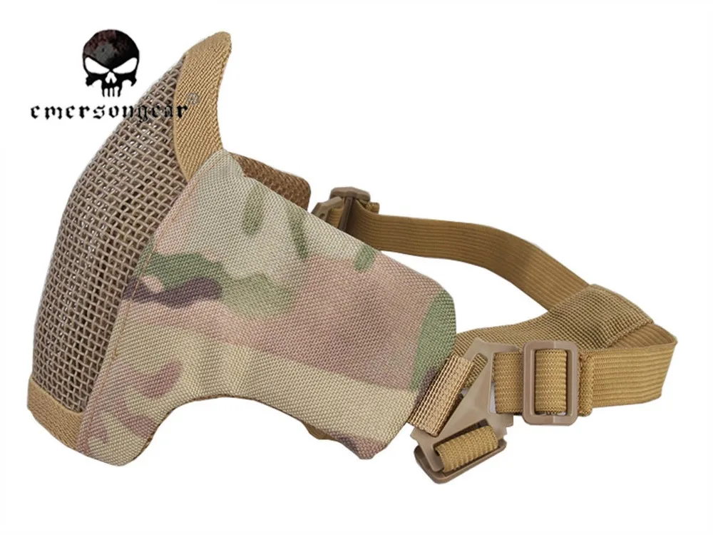 Emersongear PDW Защитная Сетчатая Маска на половину лица маска для страйкбола BD6644| |