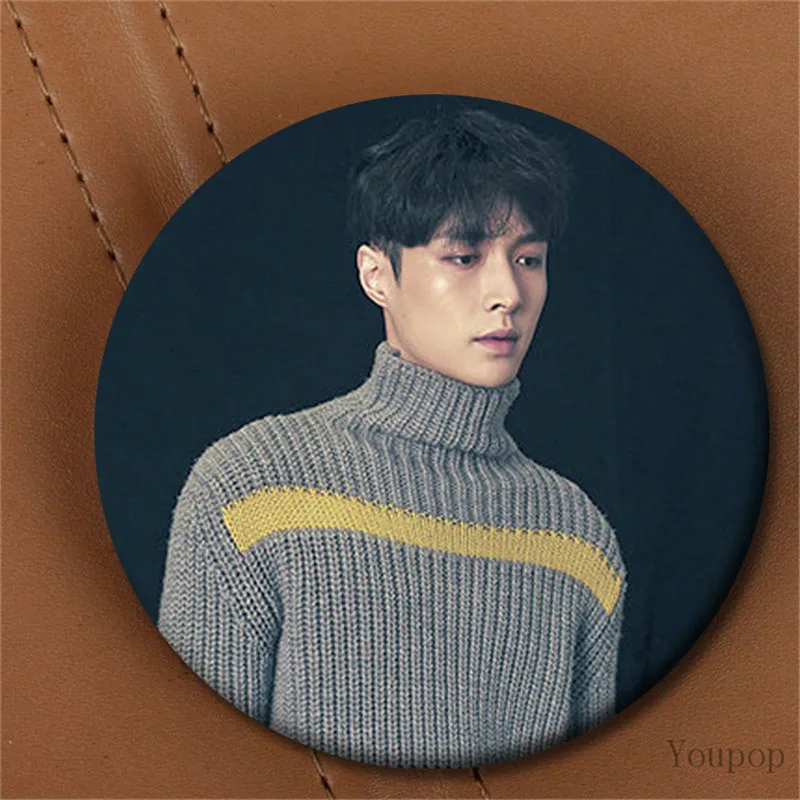 Youpop корейский EXO EXO-K EXO-M Сезон Зима специальный альбом для жизни брошка в виде усов аксессуары K-POP броши - Окраска металла: LAY